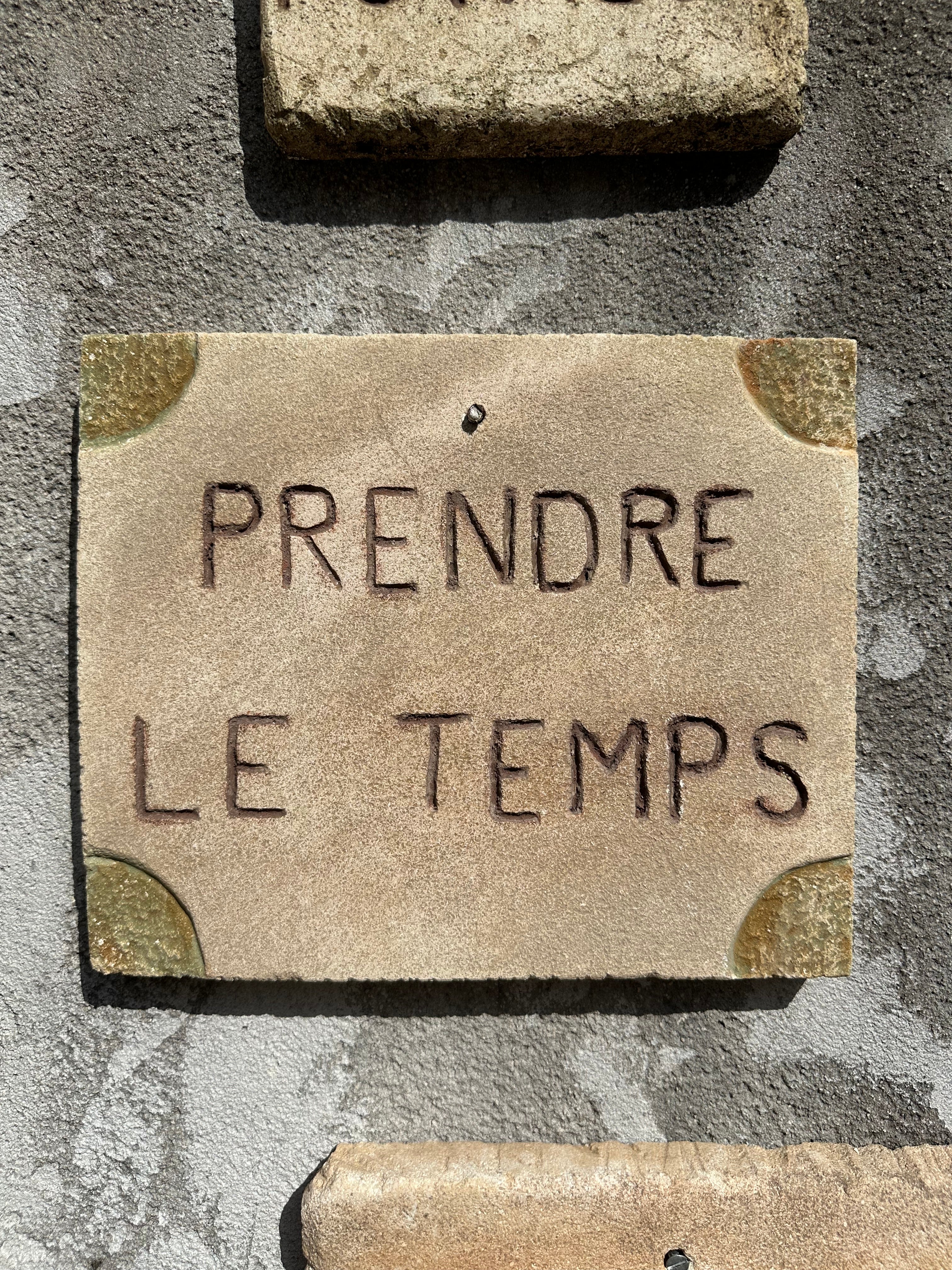 Plaques en pierre naturelle