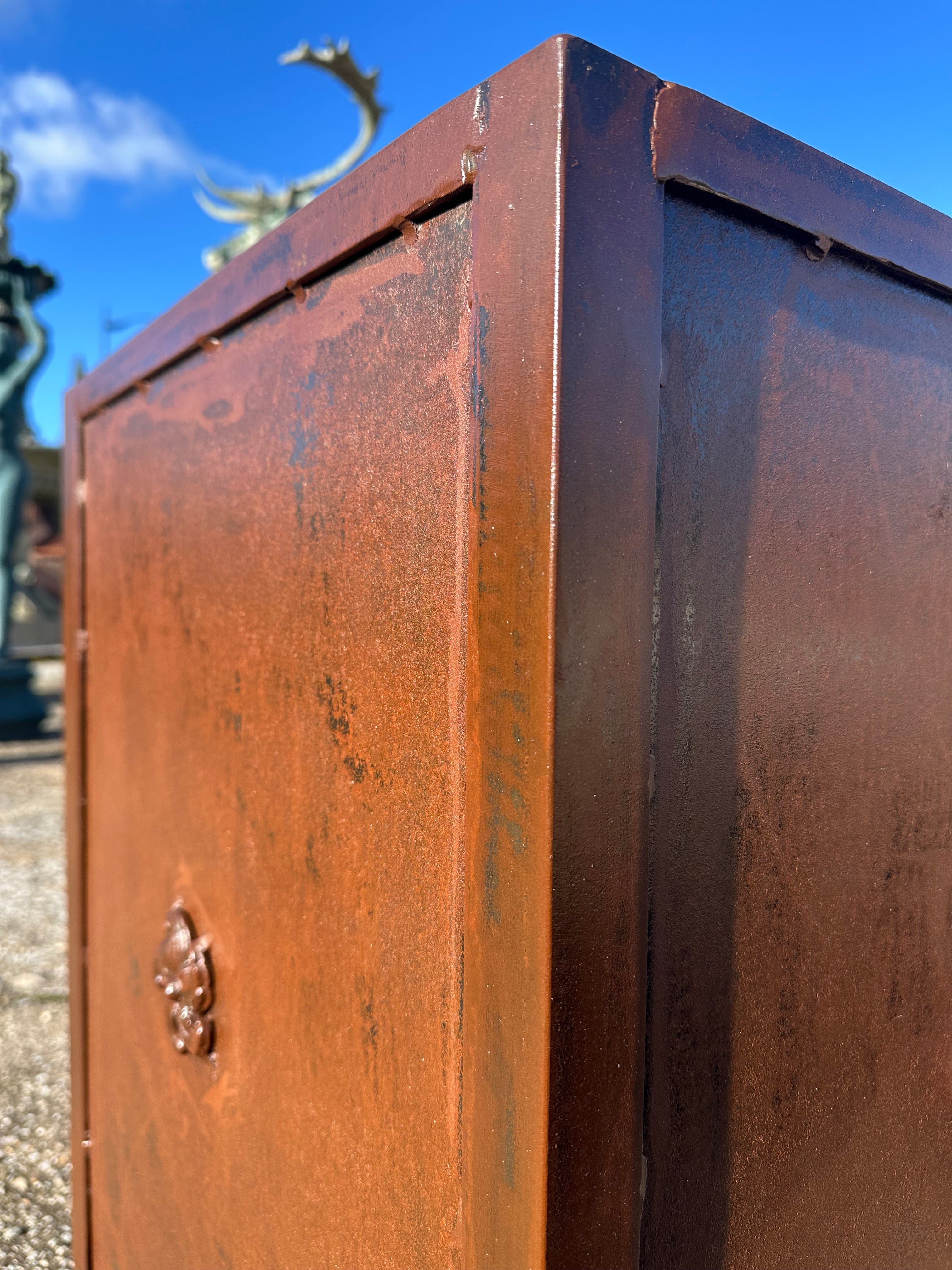 Bacs à oranger en fer forgé artisanal