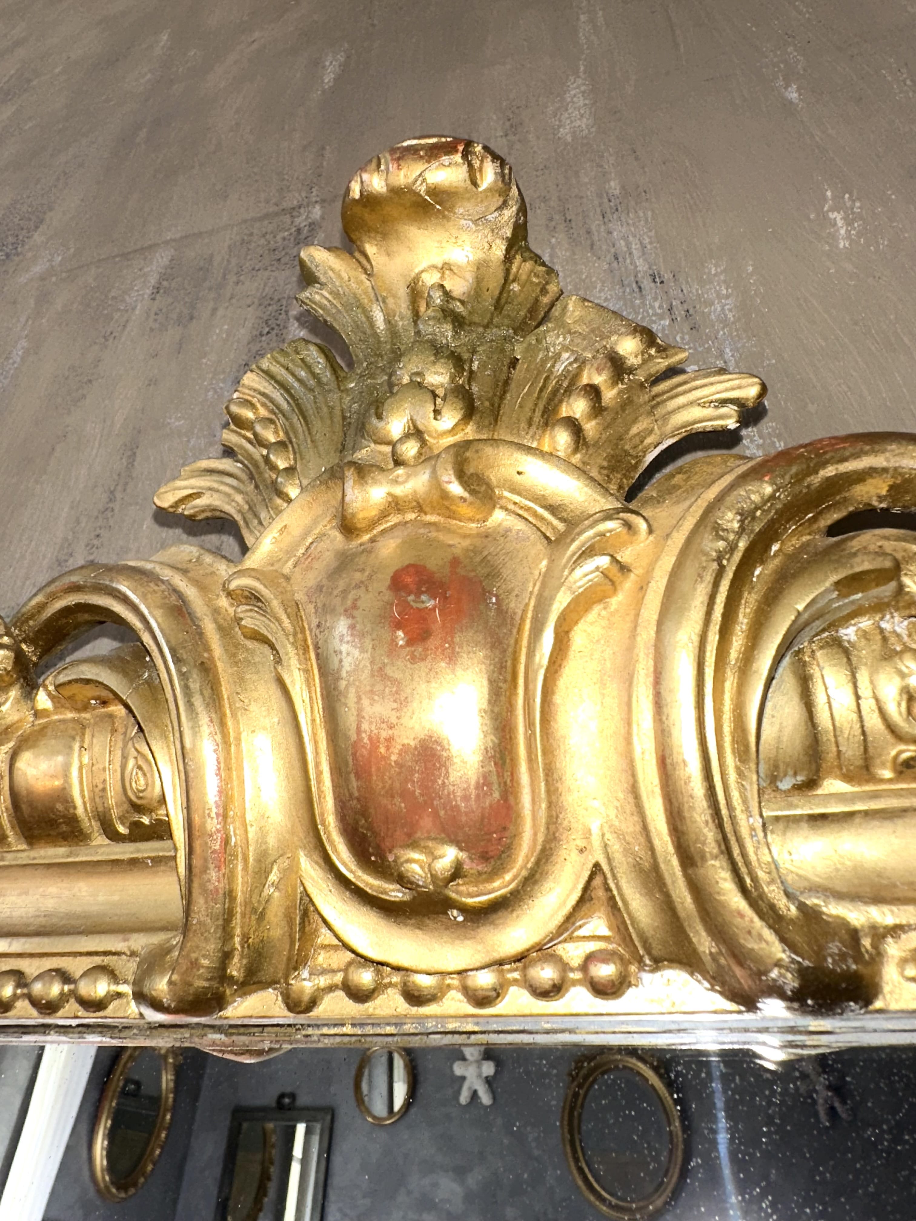 Charly - Miroir Louis-Philippe doré XIXème