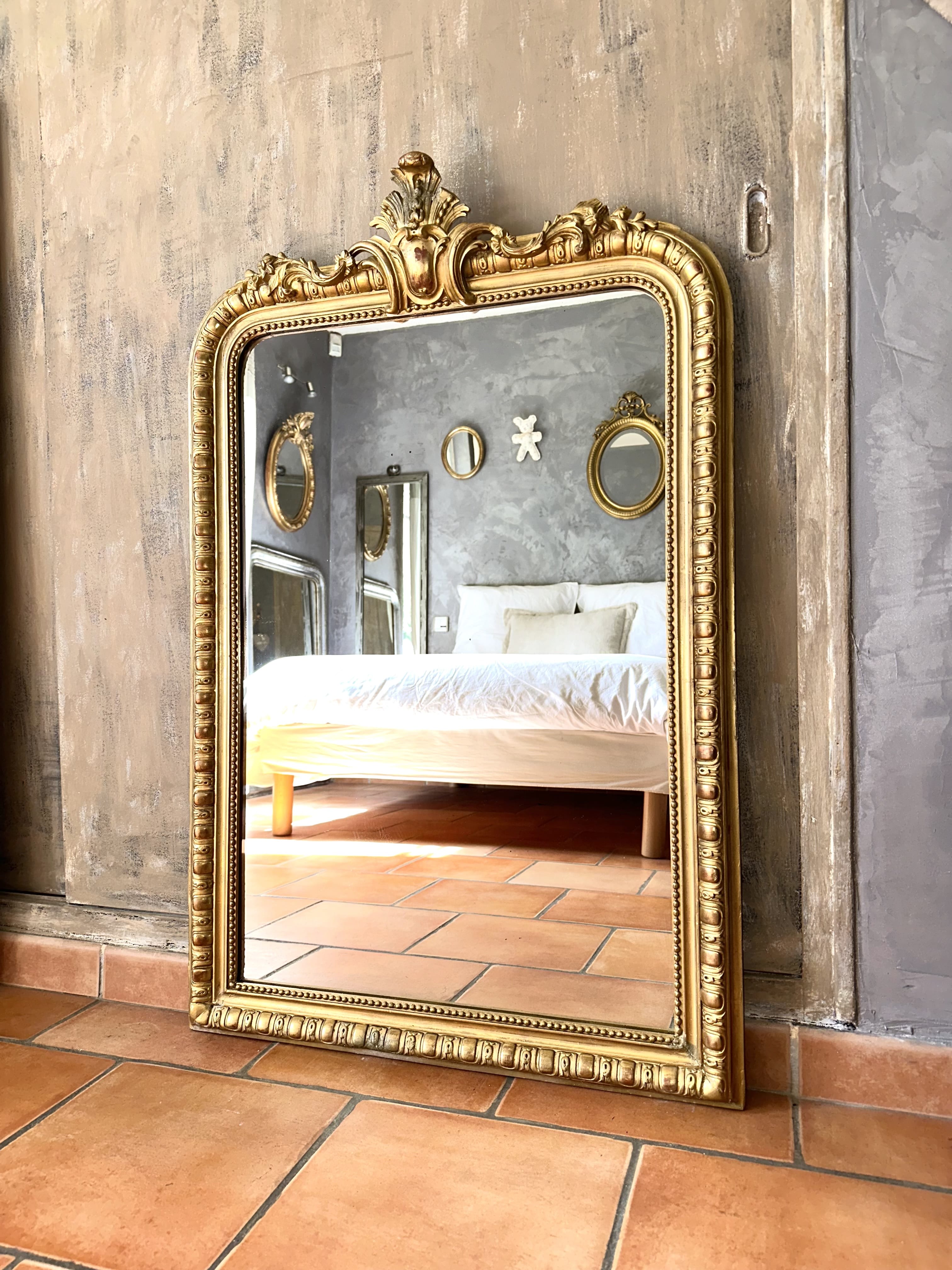 Charly - Miroir Louis-Philippe doré XIXème
