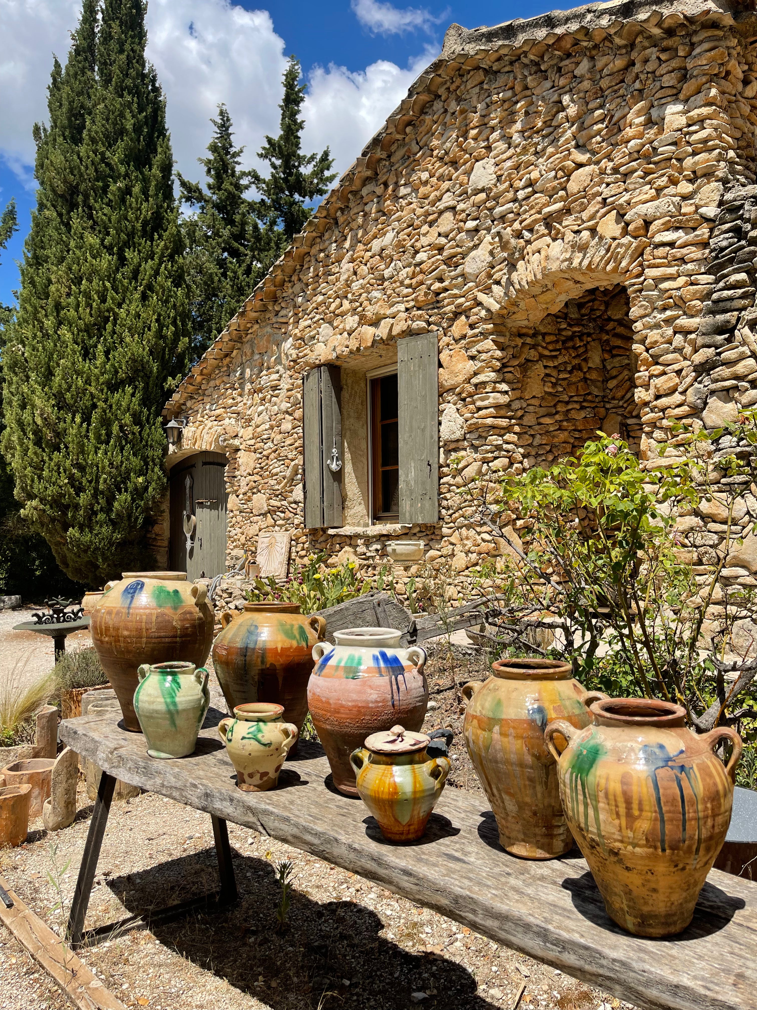 Jarres et poteries brocante l'isle-sur-la-sorgue