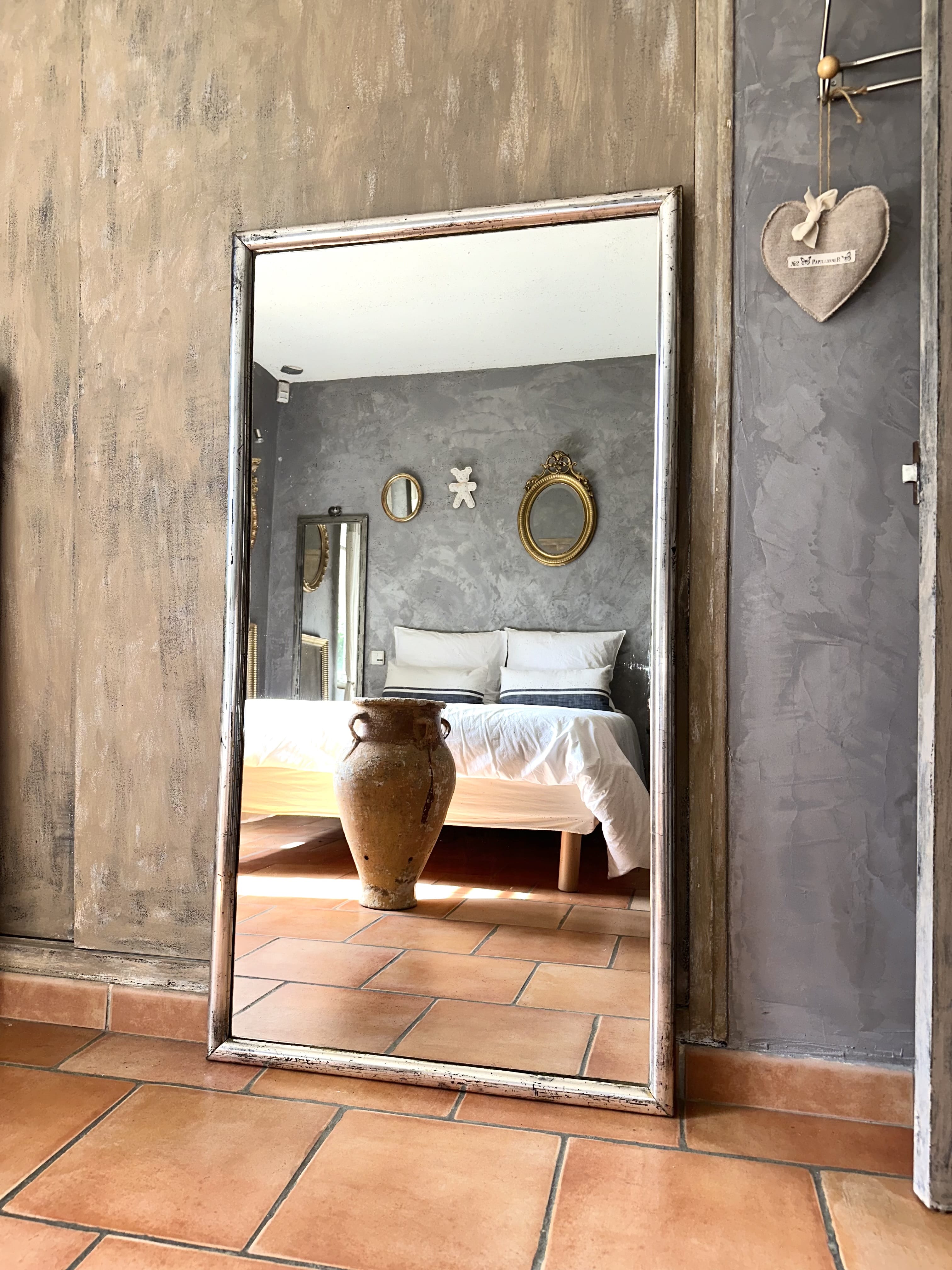 Martin - Miroir bistrot argenté XIXème