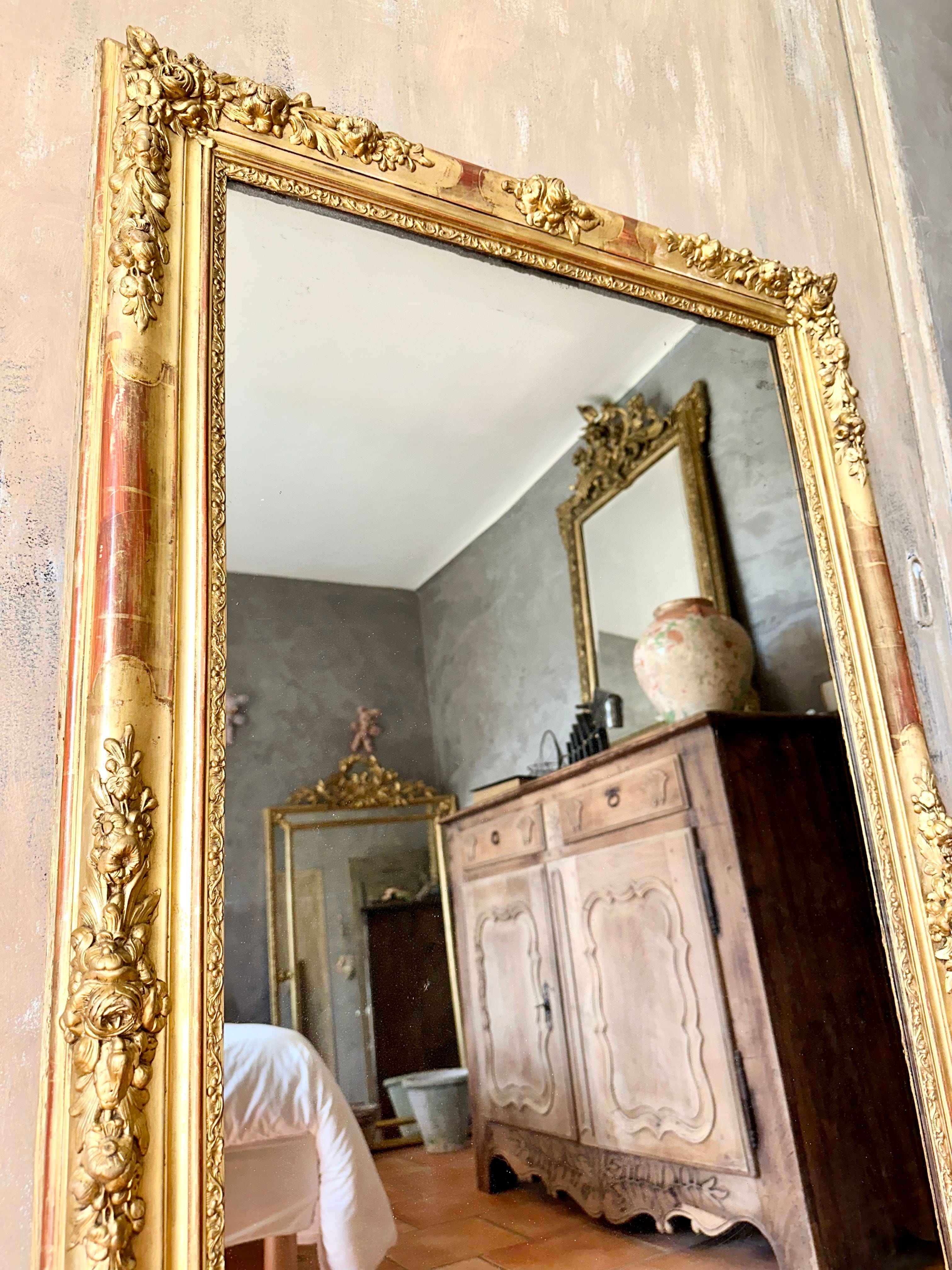 Miroir ancien ADAM