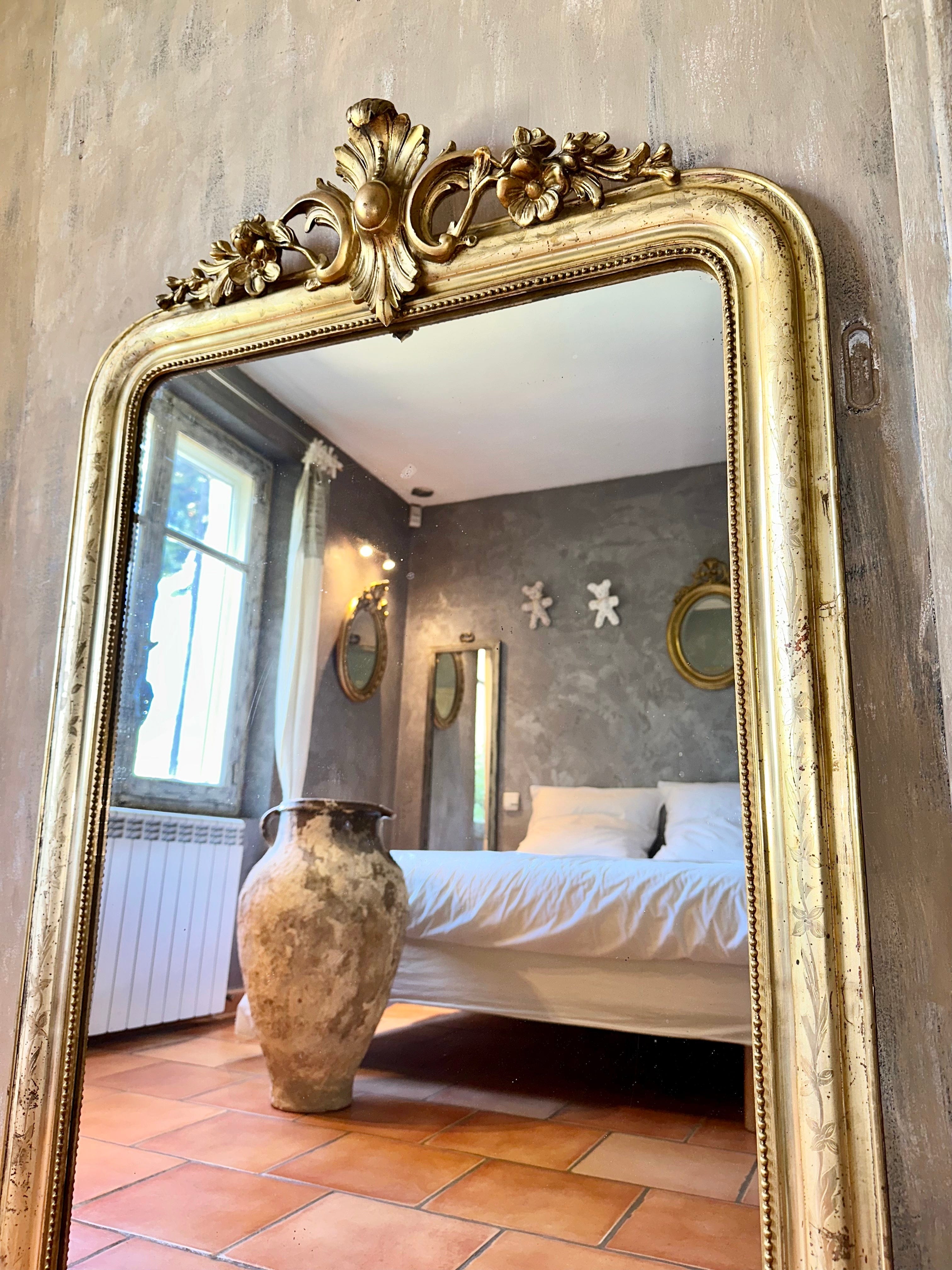 Miroir ancien ALEXANDRE