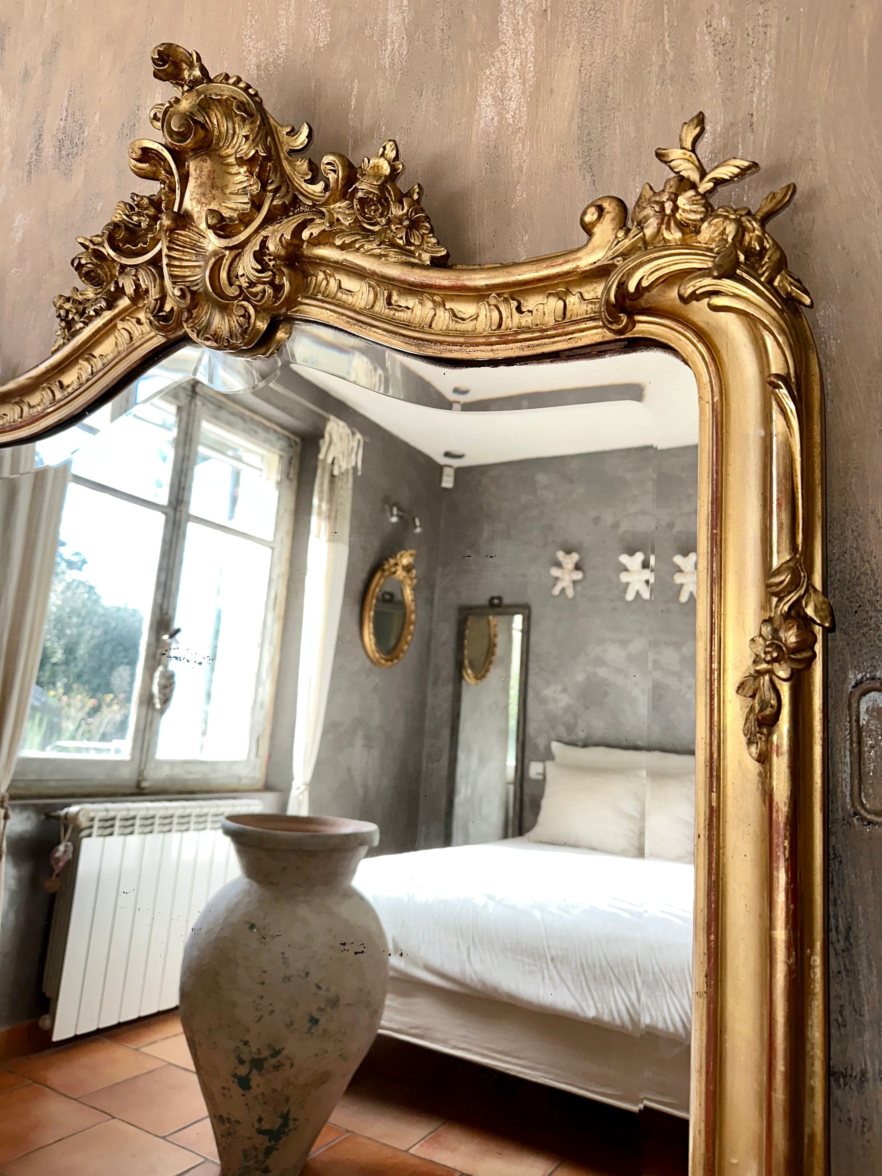 Miroir ancien BASILE