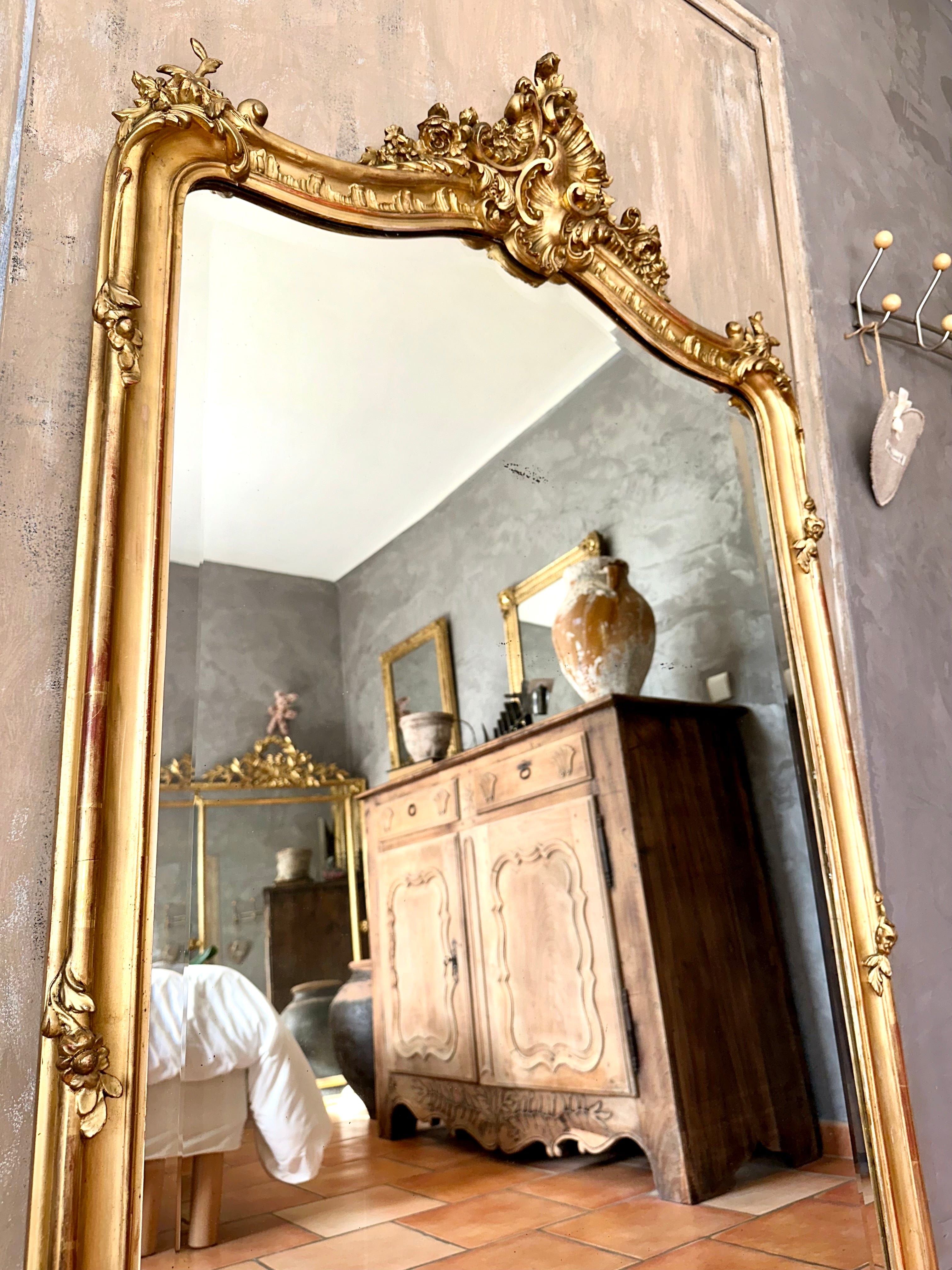 Miroir ancien BASILE