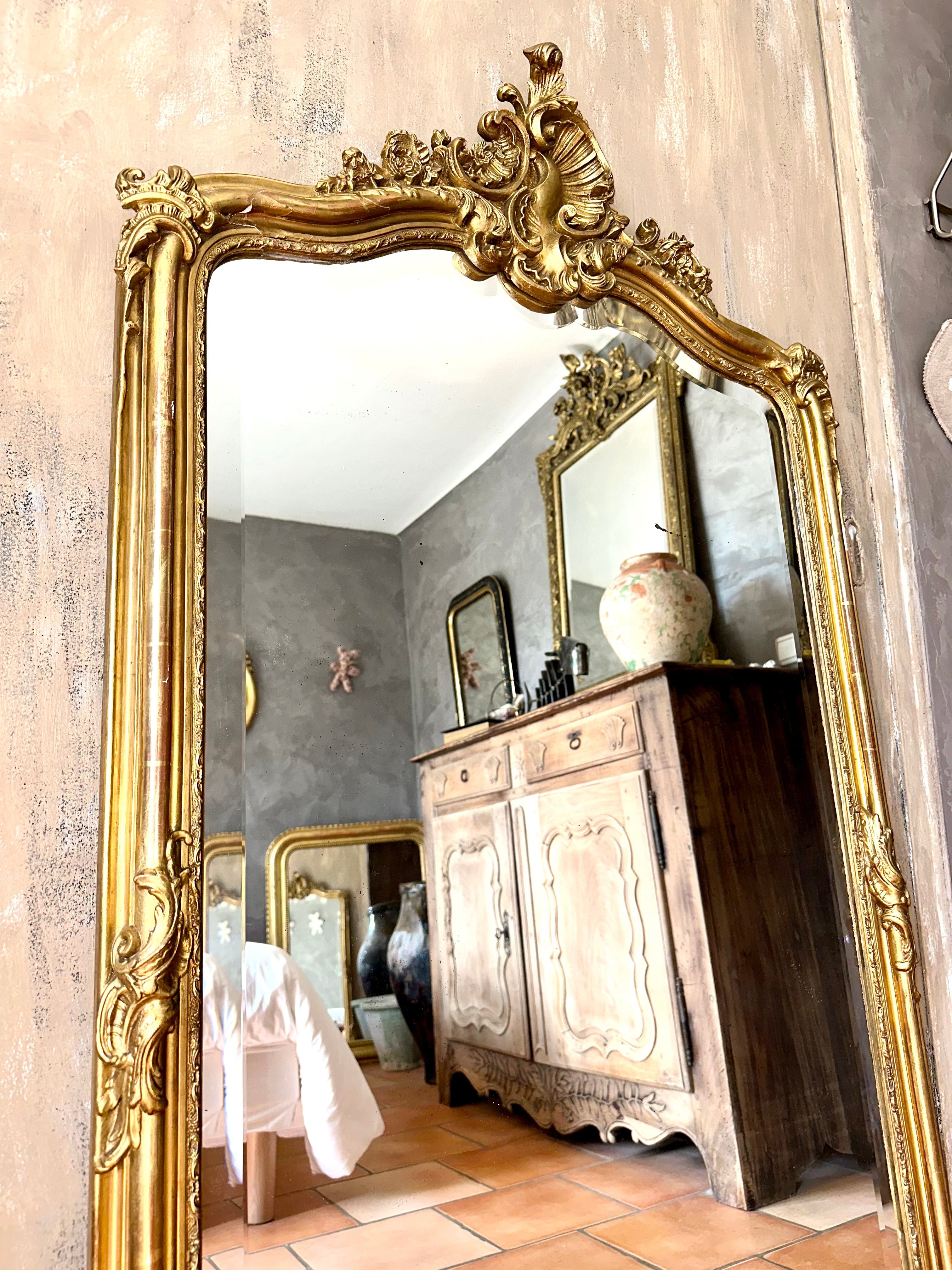 Miroir ancien CÉLESTINE