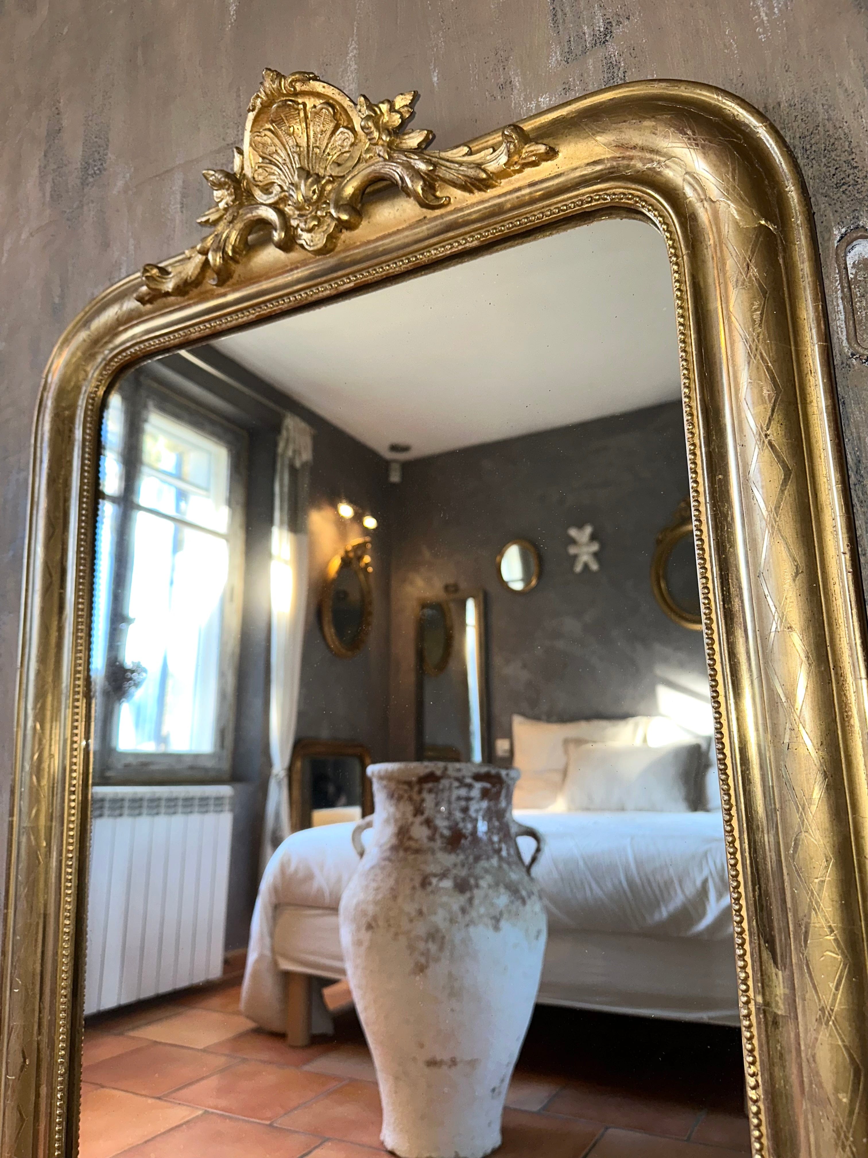 Miroir ancien HORTENSE