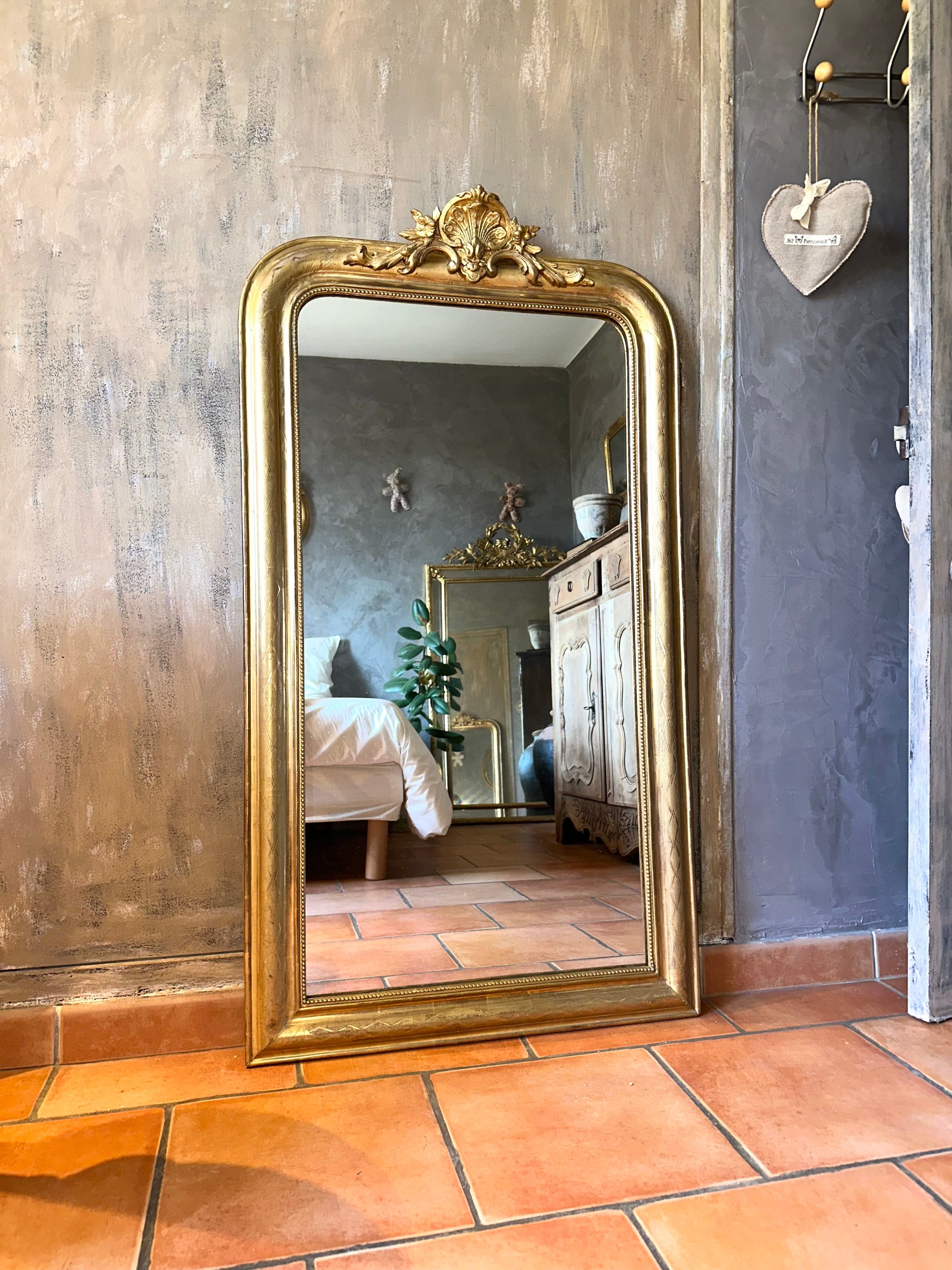 Miroir ancien HORTENSE
