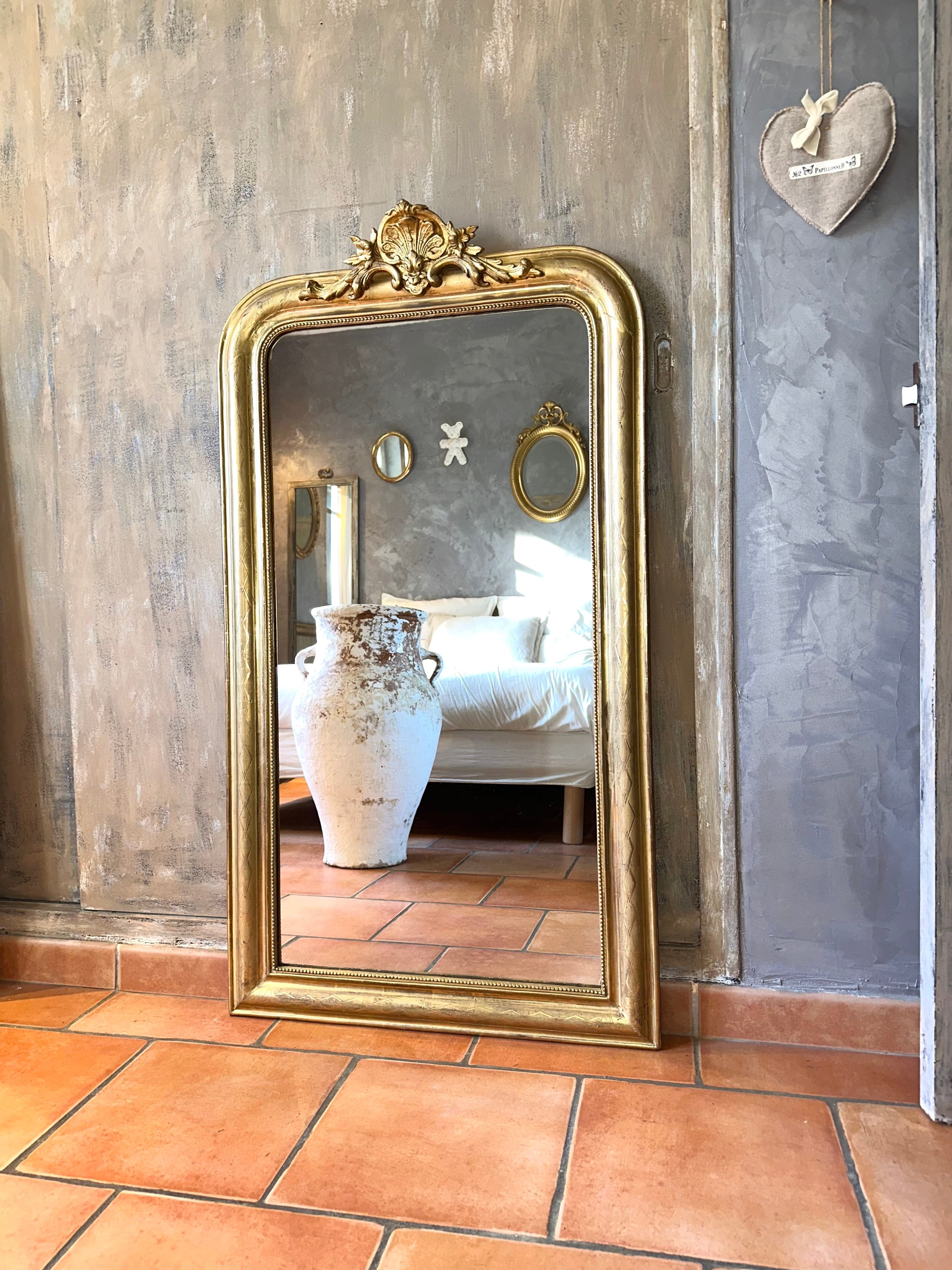 Miroir ancien HORTENSE