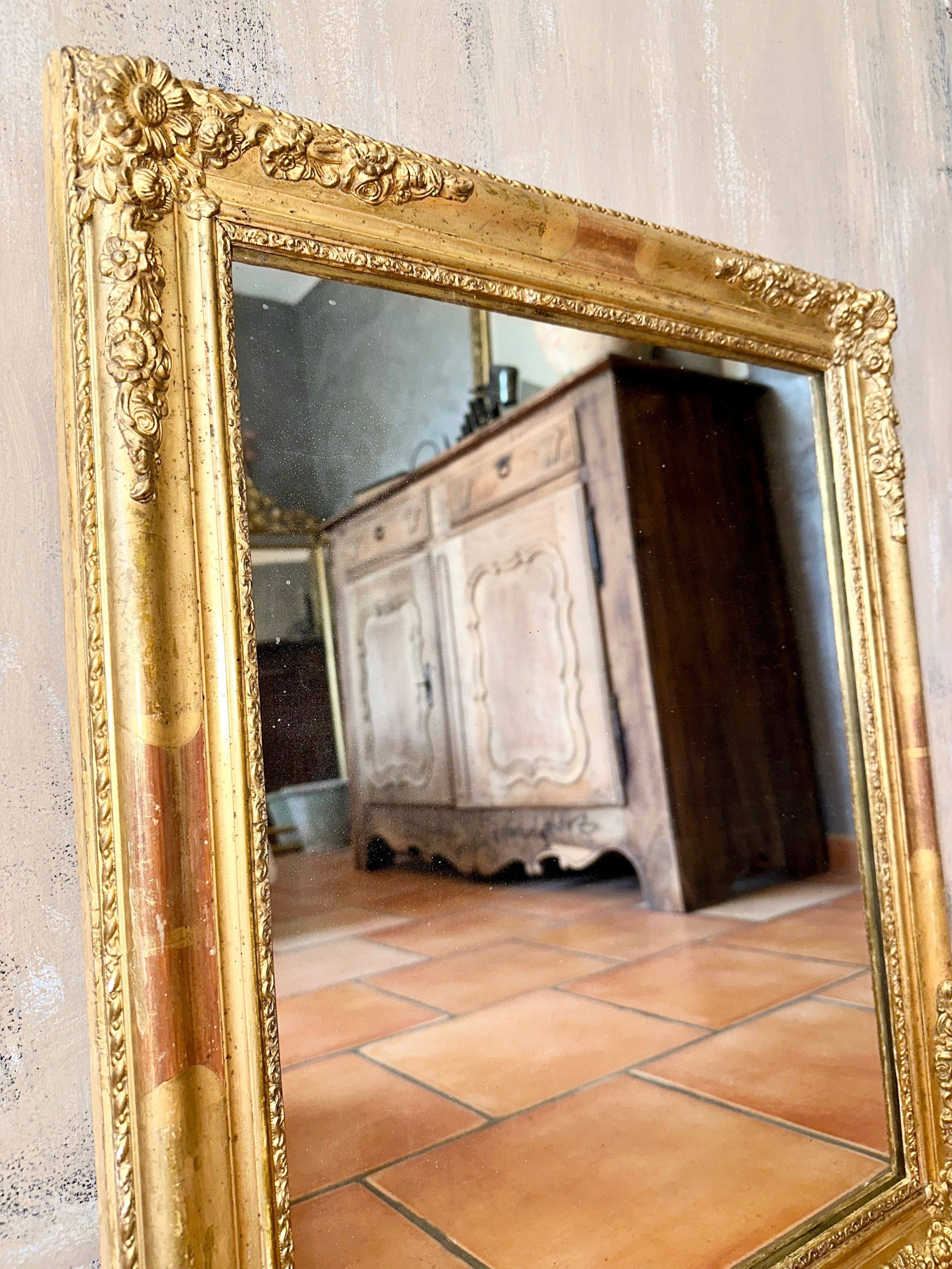 Miroir ancien LÉONARD