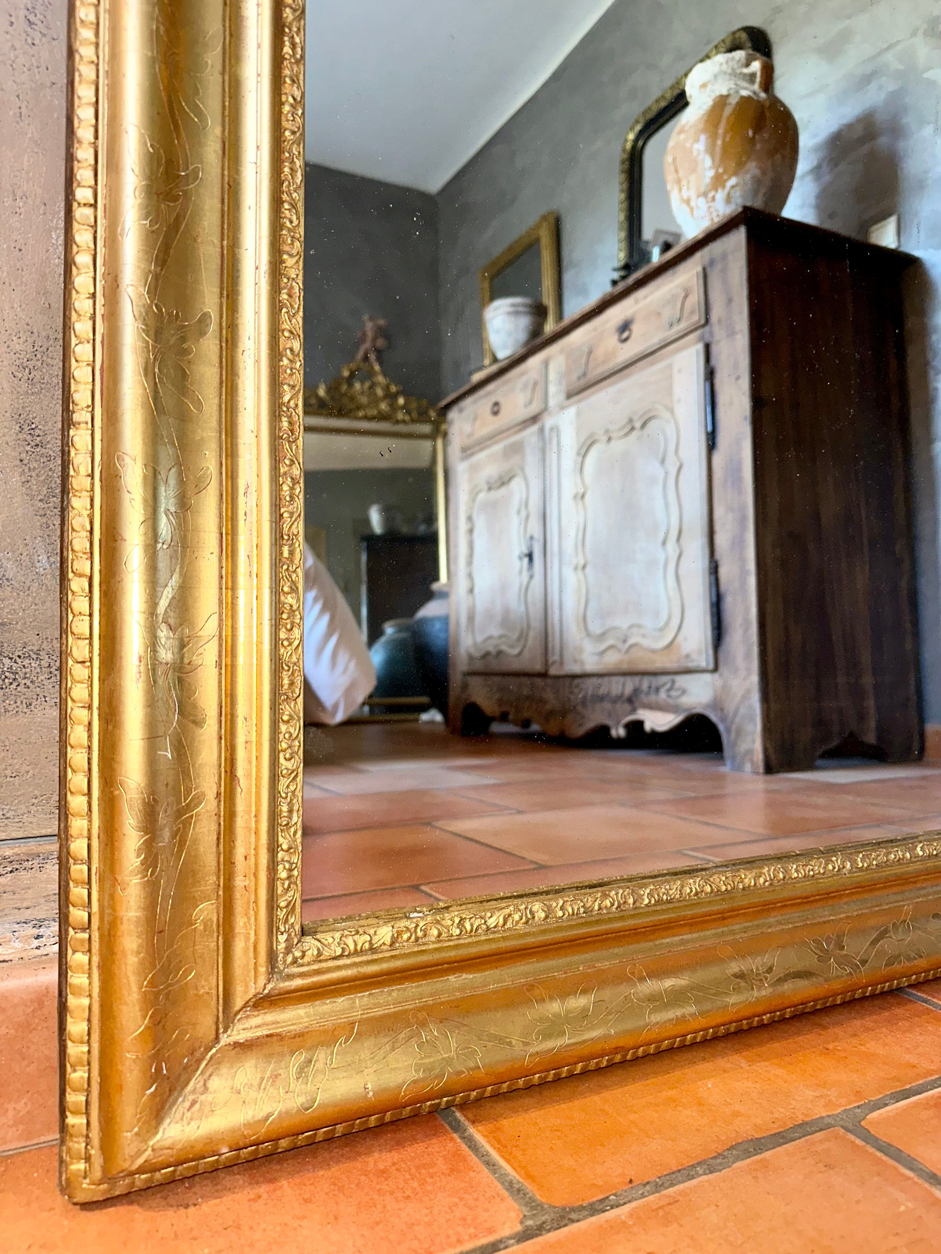 Miroir ancien MARIN