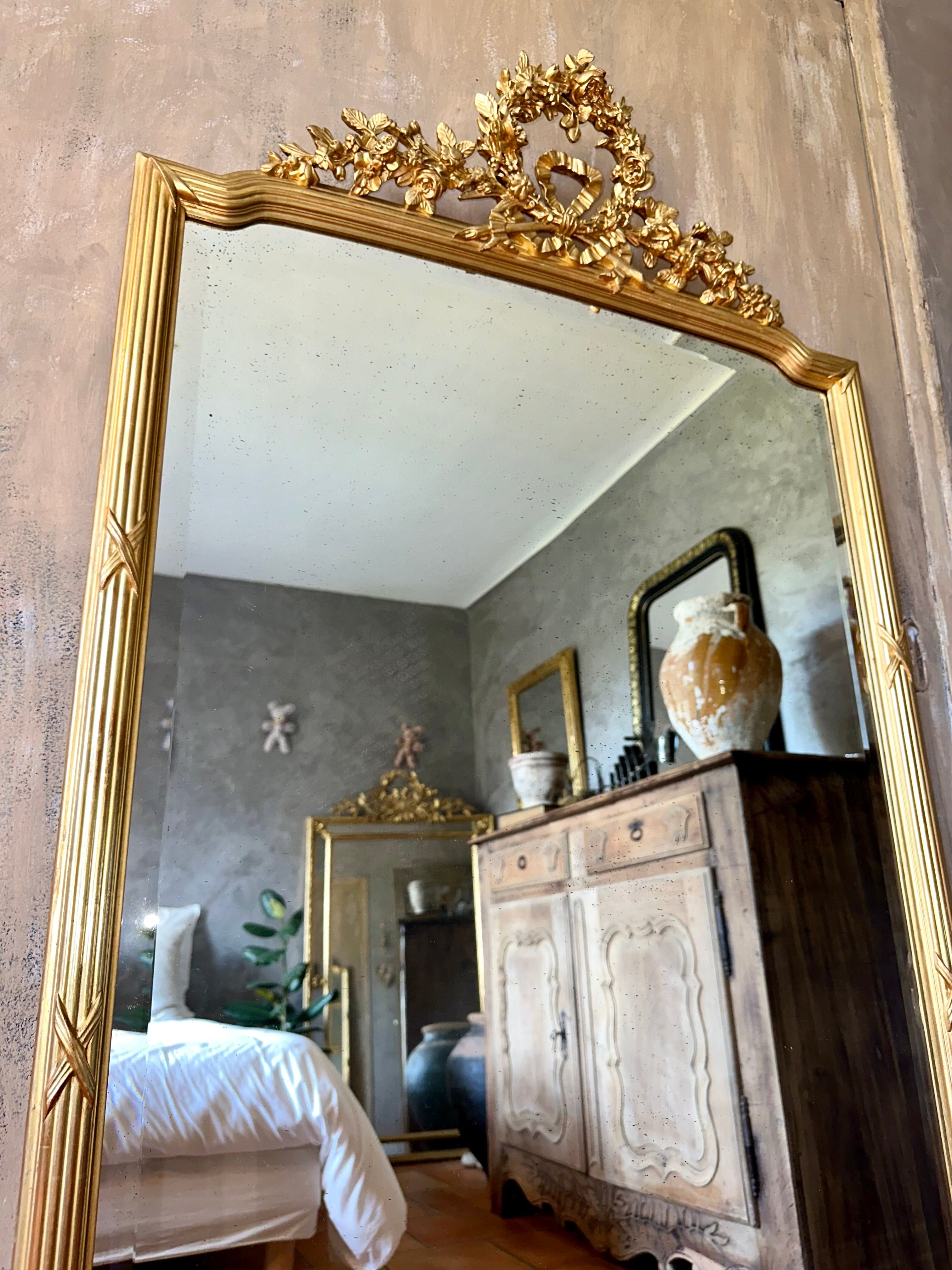 Miroir ancien PRUNE