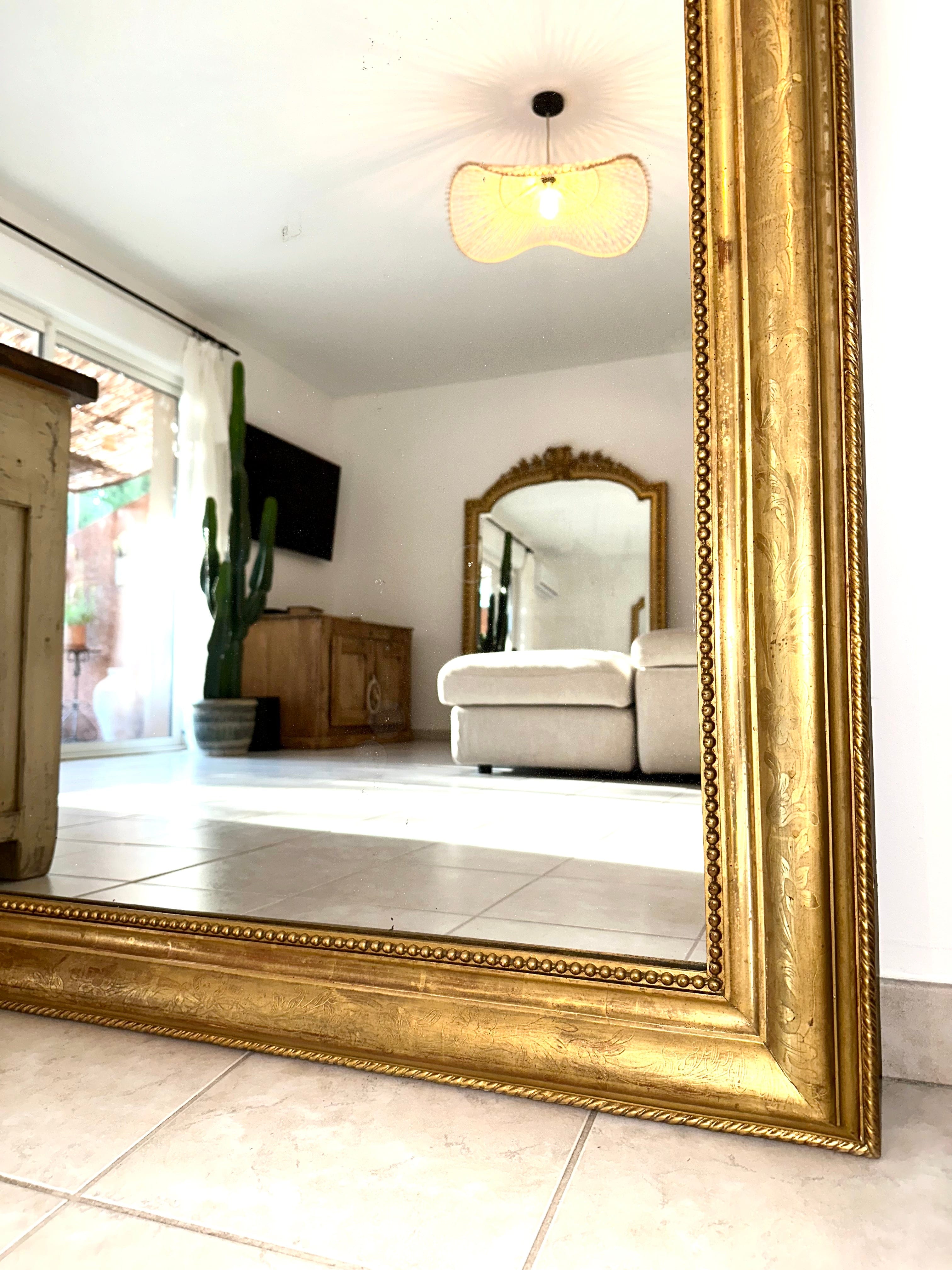 Miroir ancien ROMÉO