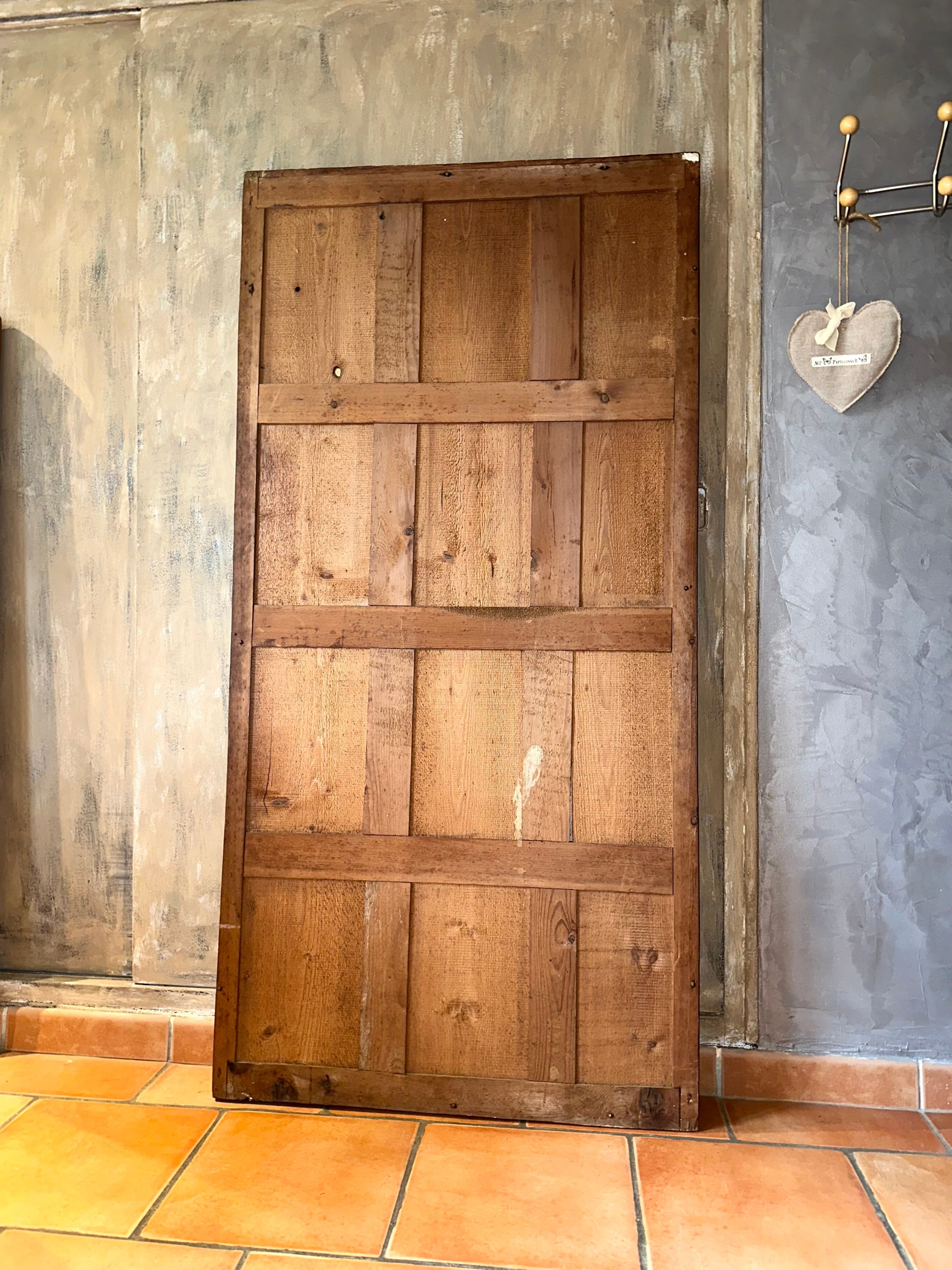 Miroir d’entre-deux ancien doré XIXème