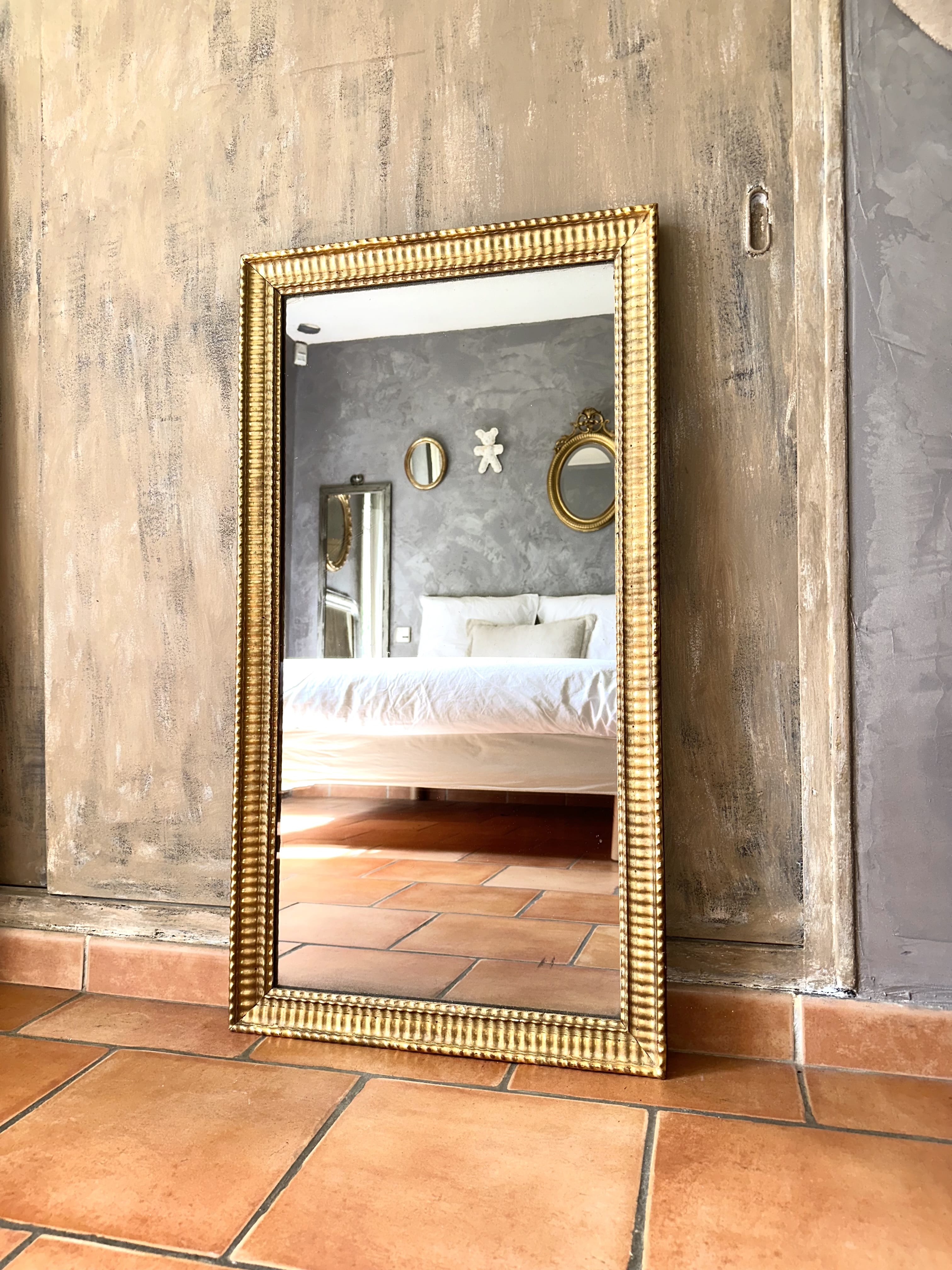 Octave - Miroir Napoléon III doré XIXème