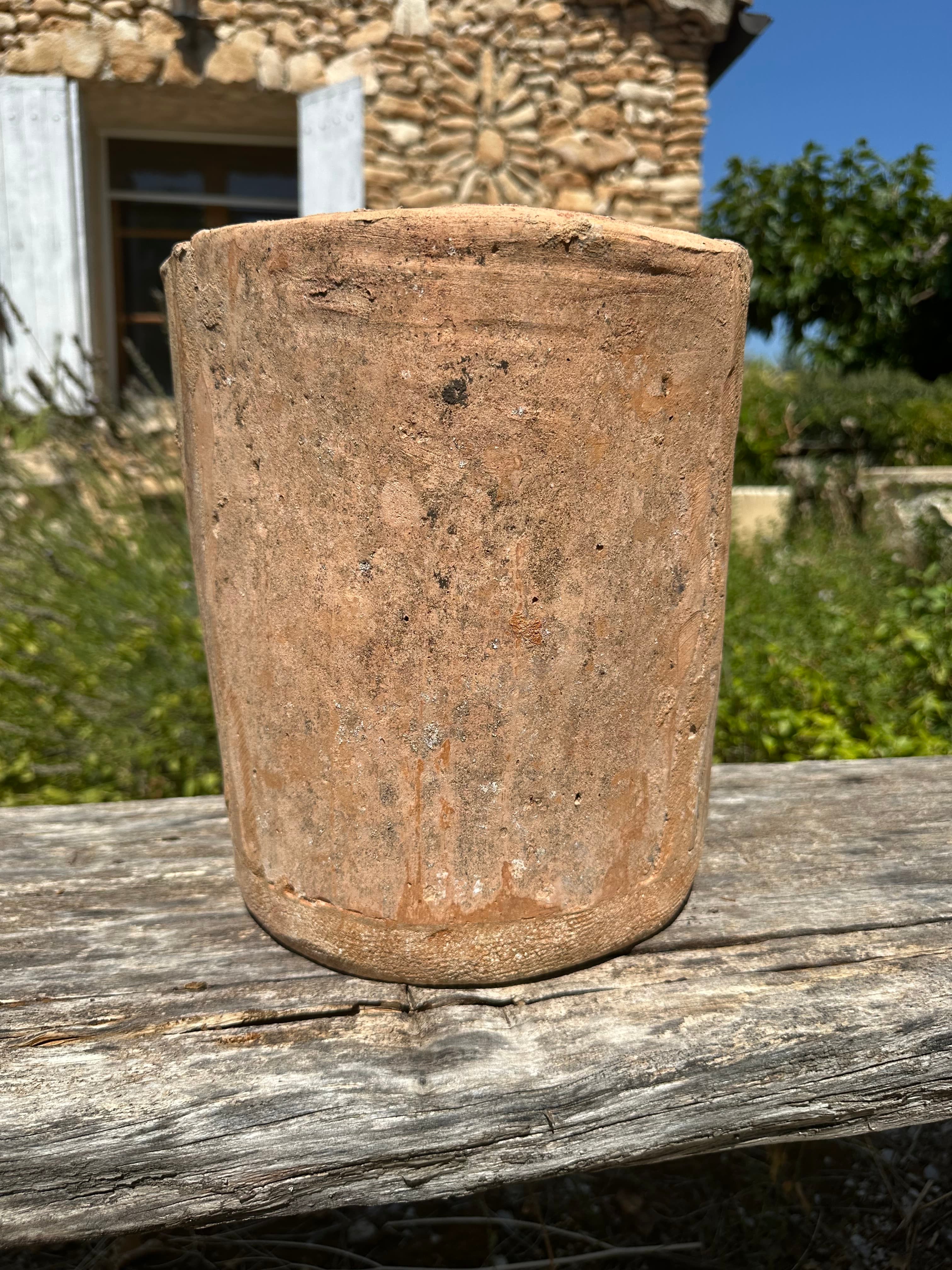 Pot en tuiles Provençales 1 | diamètre 25 ; hauteur 30 cm