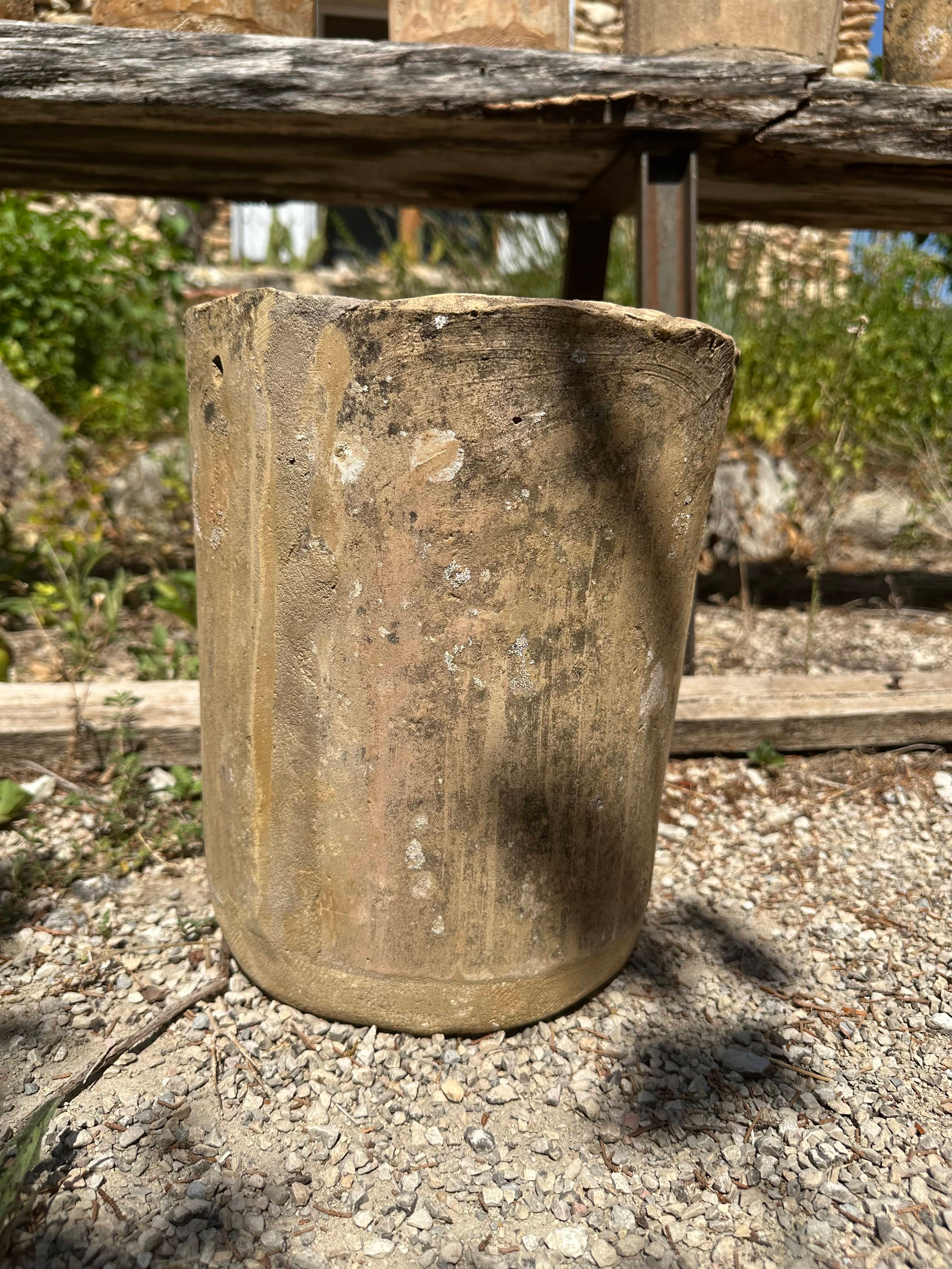 Pot en tuiles Provençales 3 | diamètre 25 ; hauteur 30 cm