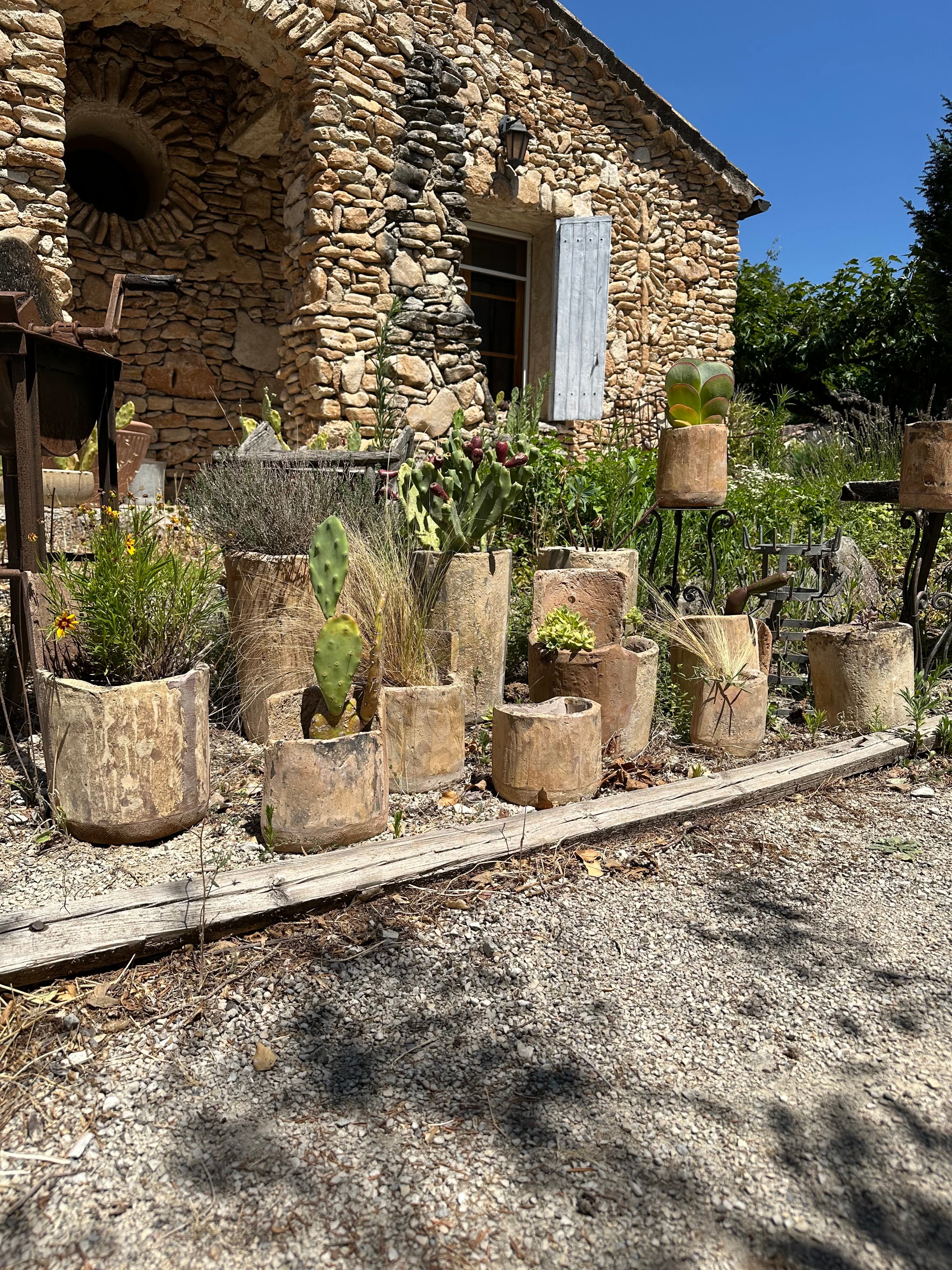 Pots en tuiles Provençales