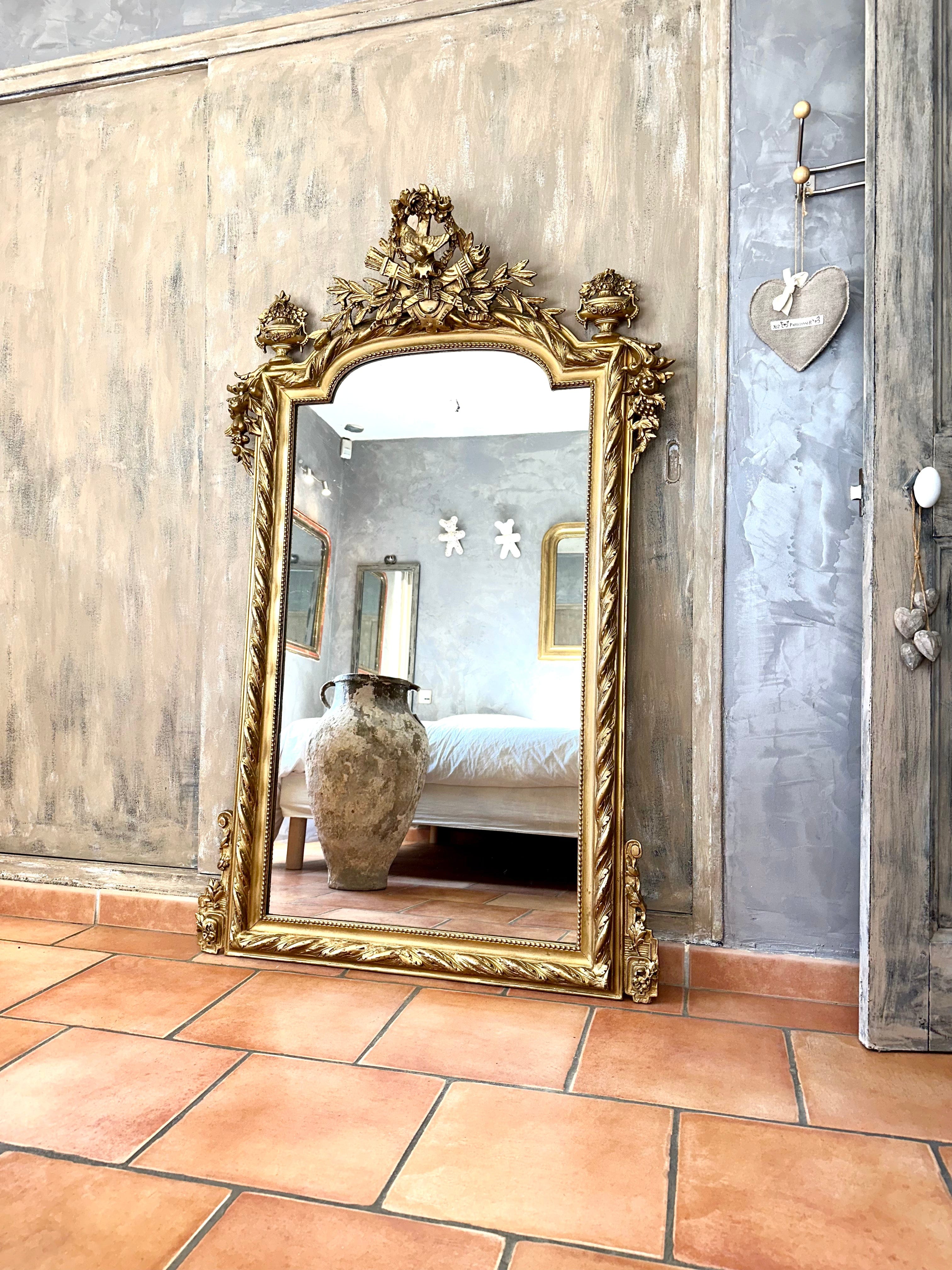 Miroir ancien vintage JOSÉPHINE